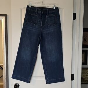 Cruise Wear Talbots High Waist Crop Jeans